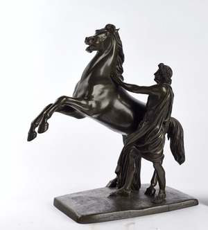 Alexander the Great (356 BC–323 BC) and Bucephalus