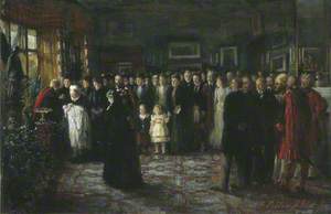 The Baptism of Prince Maurice of Battenberg
