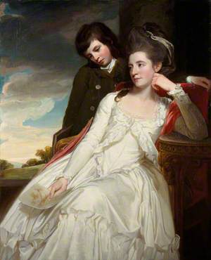 Jane Maxwell (c.1749–1812), Duchess of Gordon, Wife of the 4th Duke of Gordon, with her Son, George Duncan (1770–1836), Marquess of Huntly, Later 5th Duke of Gordon