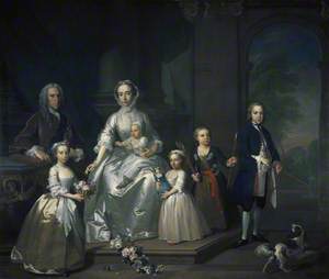 James Douglas (1702–1768), 14th Earl of Morton, and his Family