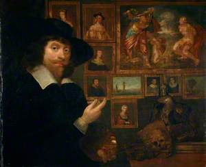 George Jamesone (1589/1590–1644), Portrait Painter, Self Portrait