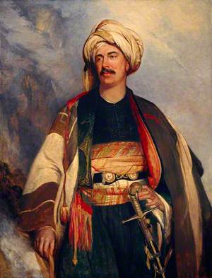 David Roberts (1796–1864), Artist, in Arab Dress