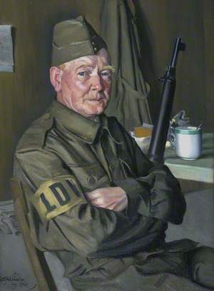 Walter Rankin (active 1940), Local Defence Volunteer ('Home Guard')