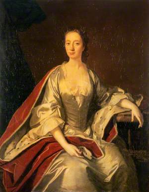 Lady Frances Wemyss (1722–1789), Lady Steuart Denham