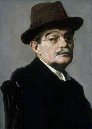 William Strang (1859–1921), Artist, Self Portrait