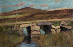 Landscape, Bridge over a Stream*