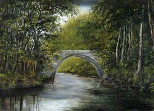 Arched Bridge over a River*