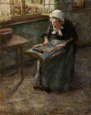 The Old Lacemaker