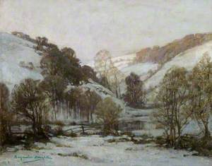 Winter in a Devon Valley