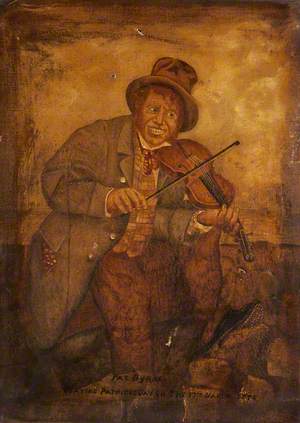 Pat Byrne Playing ‘Patrick’s Day’ on 17 March 1772 (A Fiddler)