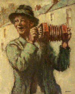 The Concertina Player (Ballyclare, County Antrim)