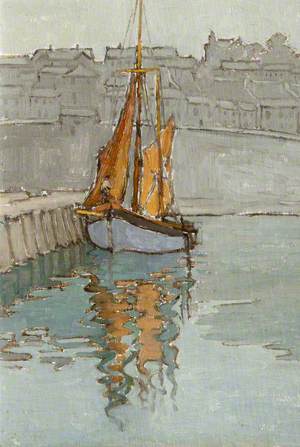 Fishing Boat in a Harbour