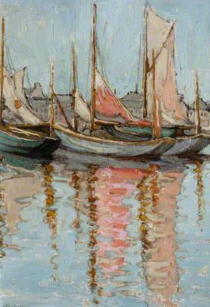 The Pink Sails at Honfleur