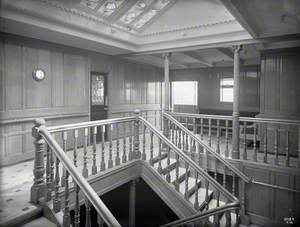 First class staircase and landing