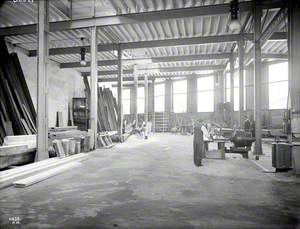 Joiners' shop interior, Southampton