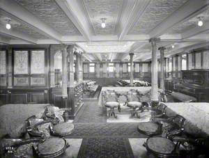 First class dining saloon