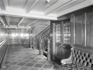 First class entrance and staircase