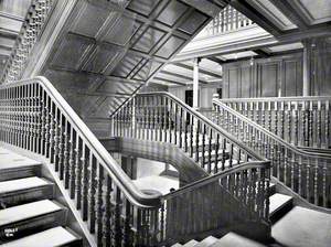 First class staircase, entrance and landing