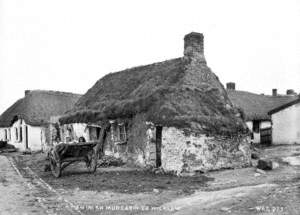 An Irish Mud Cabin, Co. Wicklow