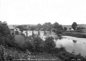 R. Mourne and Old Bridge, Newtownstewart