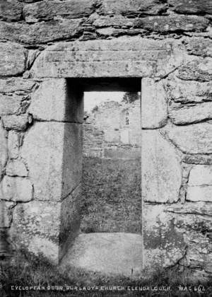 Cyclopean Door, Our Lady's Church, Glendalough