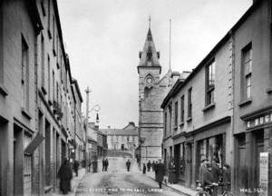 Cross Street and Town Hall, Larne