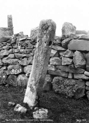 Holestone in Women's Cemetery, Inishmurray