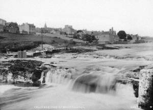 Falls on the River Erne at Ballyshannon