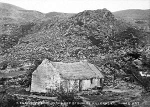 A Co. Kerry Cabin in the Gap of Dunloe, Killarney