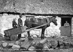 'Whirley' or Trundle Car, Glencloy, Carnlough