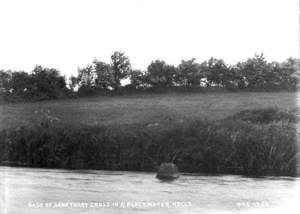 Base of Sanctuary Cross in R. Blackwater, Kells