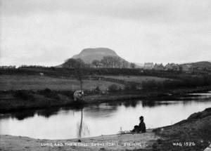 Lurig and the River Dall, Cushendall, Evening
