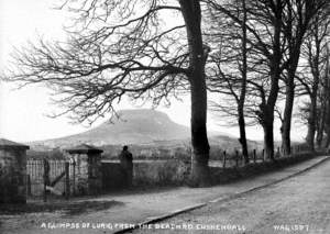 A Glimpse of Lurig from the Beach Road Cushendall
