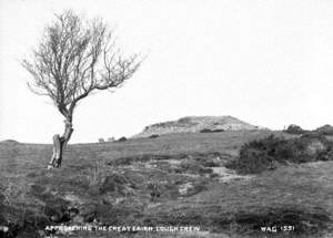 Approaching the Great Cairn, Lough Crew