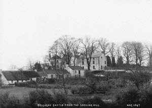 Bellaghy Castle from the Shieling Hill