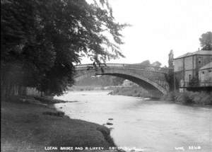 Lucan Bridge and R. Liffey, Co. Dublin