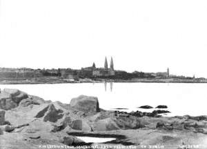 Kingstown (Dun Loaghaire) from Sandycove, Co. Dublin