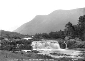 Aashleagh Falls on River Erriff, Co. Mayo