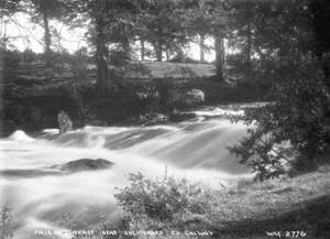 Falls on Owenriff near Oughterard, Co. Galway