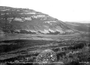 The Great Cairn (Gorman's) from Glenavale, Carrowkeel