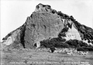 Main Volcanic Neck in Triassic Sandstone, Scrabo, Newtownards