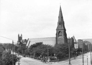 St James's Church and Cliftonville Road, Belfast
