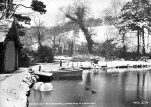 Old Belfast Waterworks, Lennoxvale in Snow Time