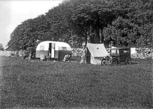 Untitled (camp at Oranmore, near Galway, Ard Fry)