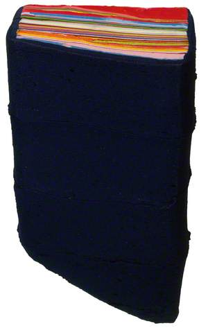Slice Painting in Prussian Blue, 2004