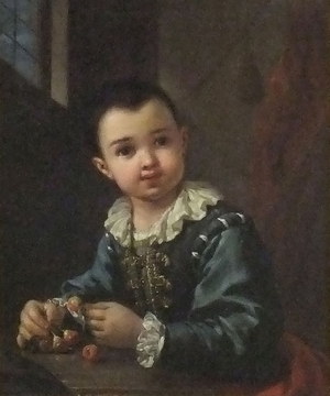 Boy with Fruit