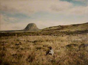 Moorland Scene with Grouse