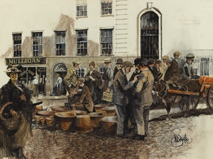 Market Day, Portadown, 1898