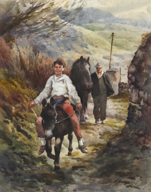 Leading down the Mare
