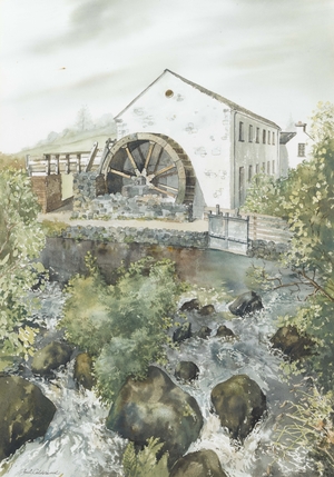18th Century Linen Beetling Mill